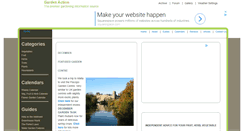 Desktop Screenshot of gardenaction.co.uk